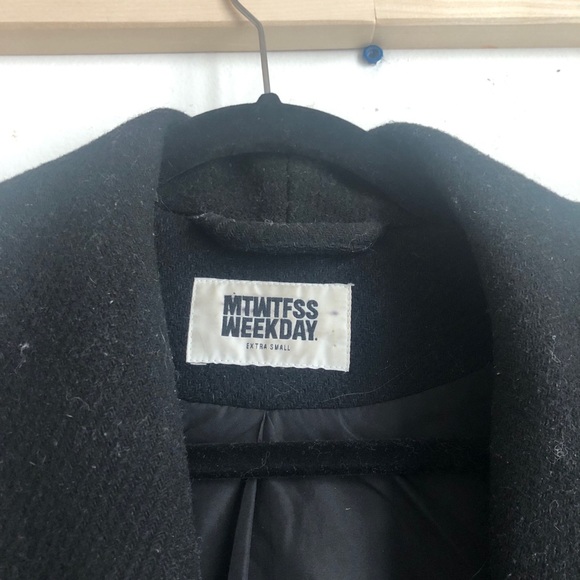 Weekday single button coat - Picture 4 of 5